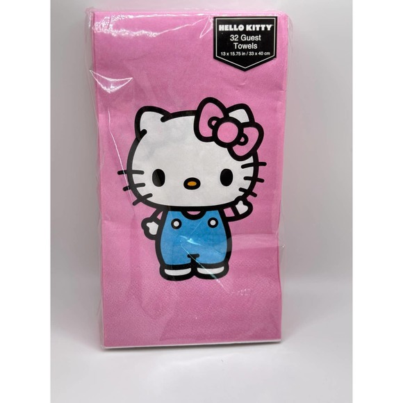 Hello Kitty Plate Napkin Bundle Lunch Plates, Dessert Plates, 2 types of napkins - Picture 7 of 7